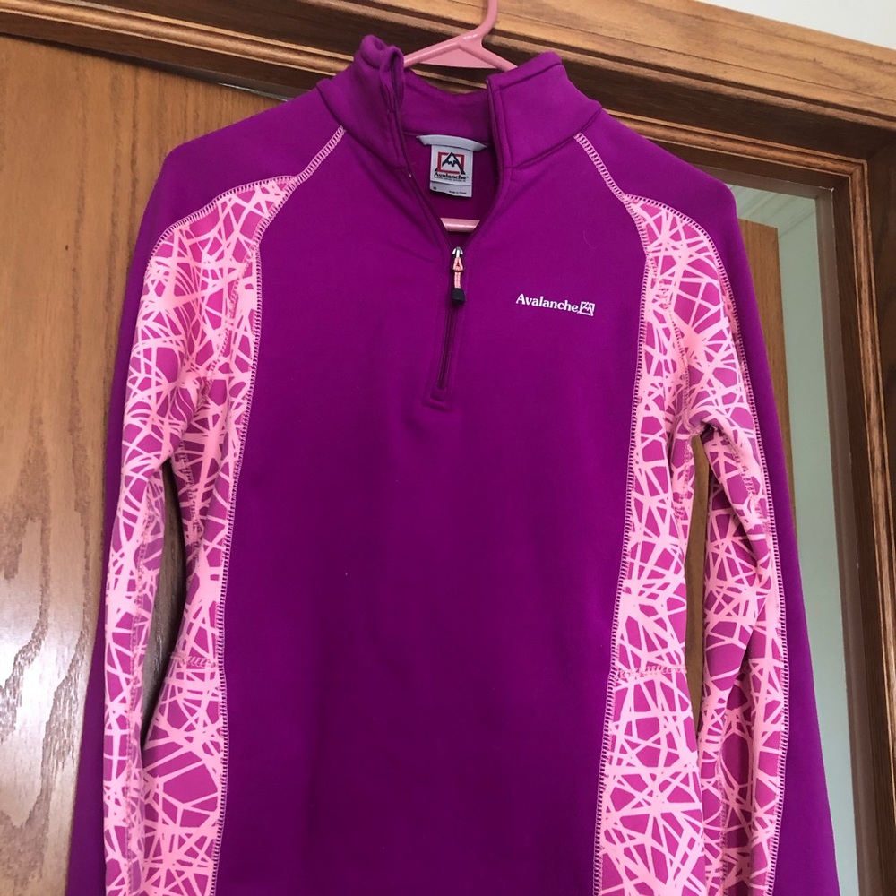 Quarter zip pullover
